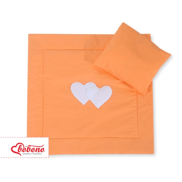 Set per Carrozzina 2 parti Arancio Cuori