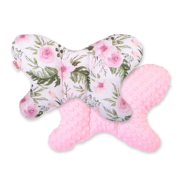 Sleepee Cuscino Anti Shock a Forma di Farfalla Rosa