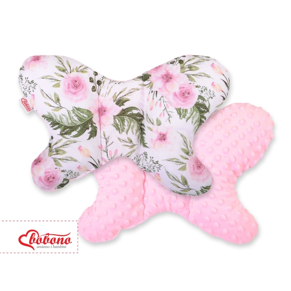 Sleepee Cuscino Anti Shock a Forma di Farfalla Rosa