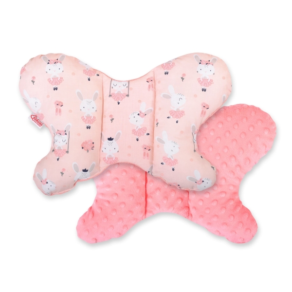 Sleepee Cuscino Anti Shock a Forma di Farfalla Rosa Ballerine Rosa Cipria