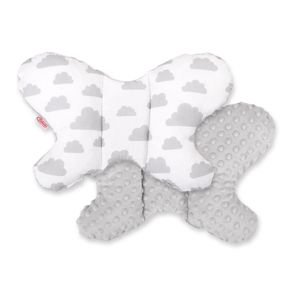 Sleepee Cuscino Anti Shock - Farfalla Grigio Nuvole
