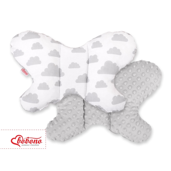Sleepee Cuscino Anti Shock - Farfalla Grigio Nuvole