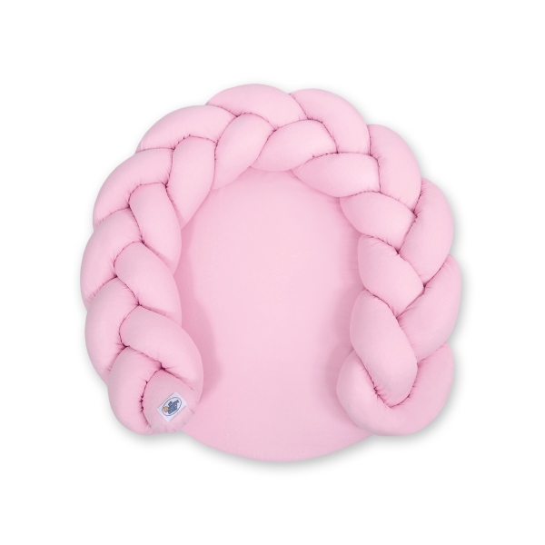 Tappetino da Gioco con Paracolpi Intrecciato Rosa