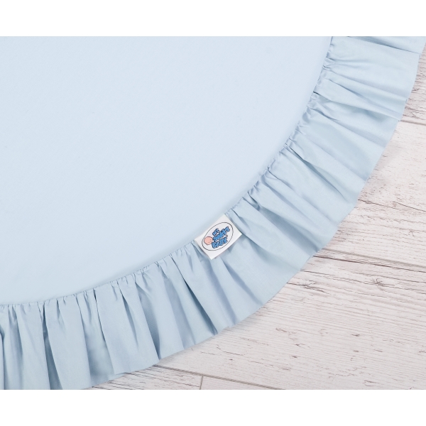 Tappetino Imbottito per i Giochi per Baldacchino Blu