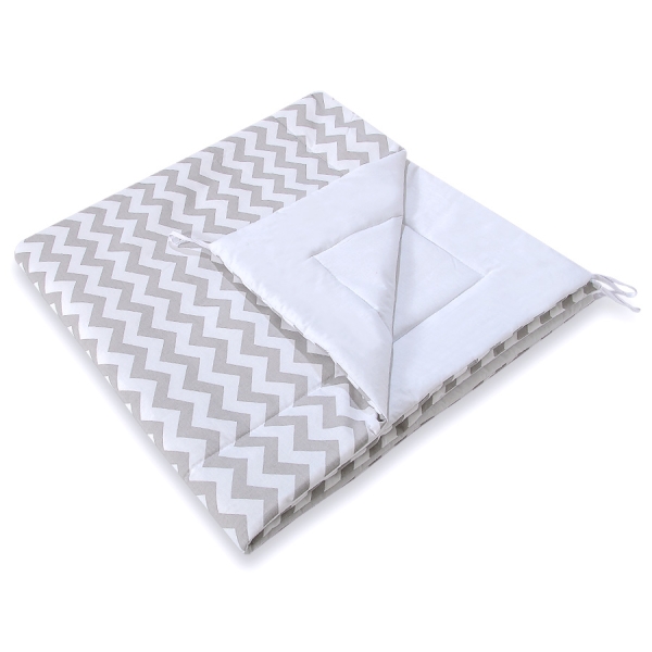 Tappetino per Tenda Teepee Wigwam Grigio Chevron