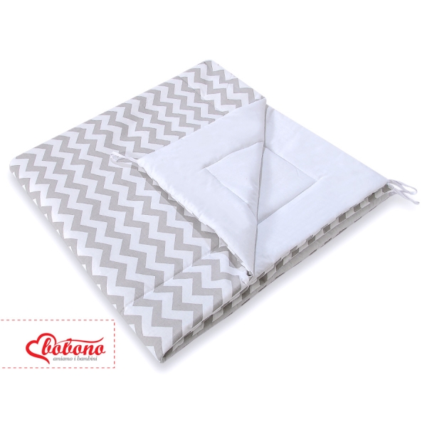 Tappetino per Tenda Teepee Wigwam Grigio Chevron