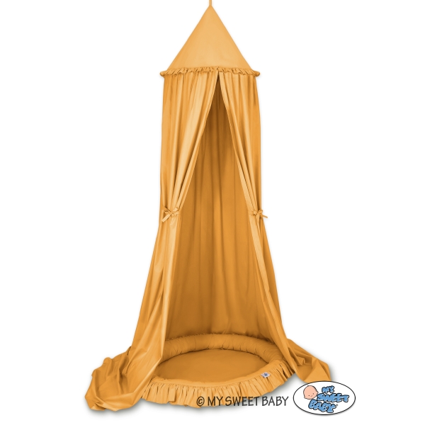 Tenda Baldacchino da Appendere con Nido Giallo Miele