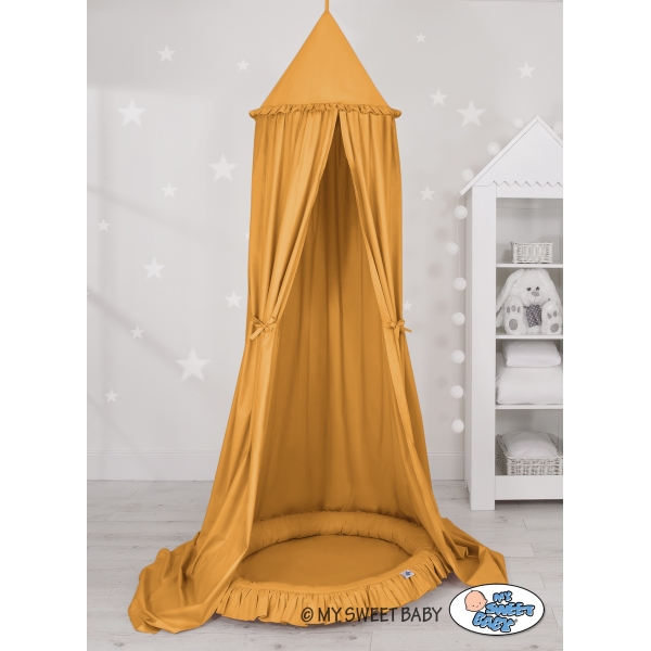 Tenda Baldacchino da Appendere con Nido Giallo Miele