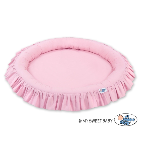 Tenda Baldacchino da Appendere con Nido Rosa per Ragazze