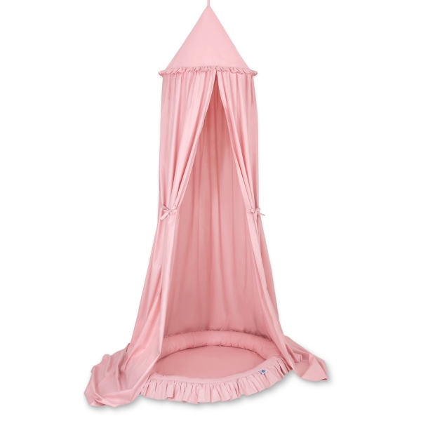 Tenda Baldacchino da Appendere con Nido Rosa Scuro