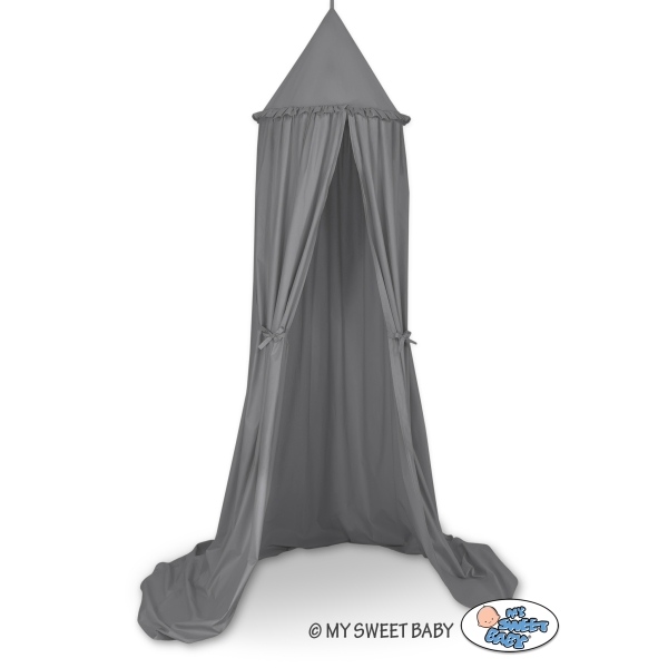 Tenda Baldacchino da Appendere Grigio Antracite