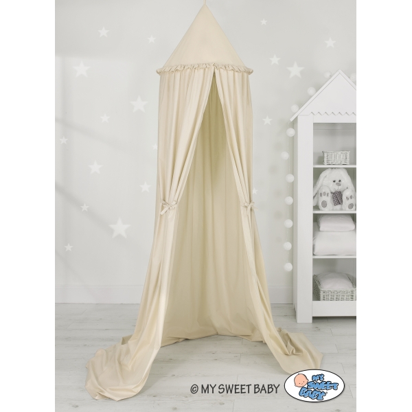Tenda Cupola Rotonda per Bambini Beige