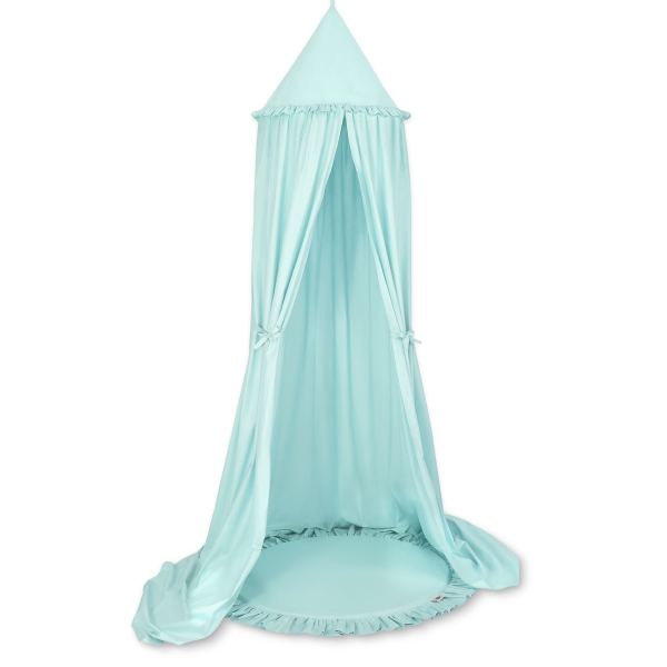 Tenda Cupola Rotonda per Bambini con Tappetino Menta