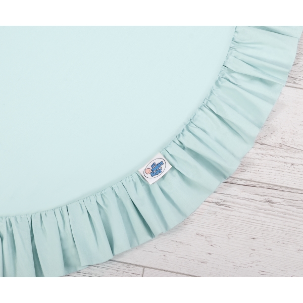 Tenda Cupola Rotonda per Bambini con Tappetino Menta