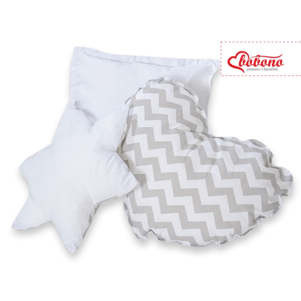 Tenda Teepee con Cuscini e Piume Decorative GRATIS! Grigio Chevron