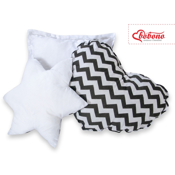 Tenda Teepee con Cuscini e Piume Decorative GRATIS! Nero Chevron