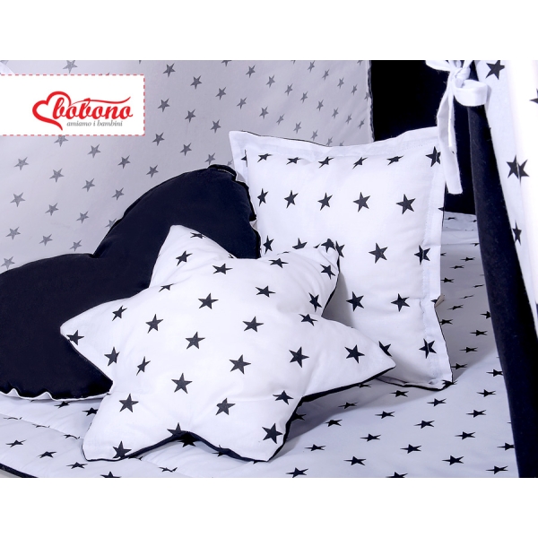 Tenda Teepee con Tappetino e Cuscini Nero