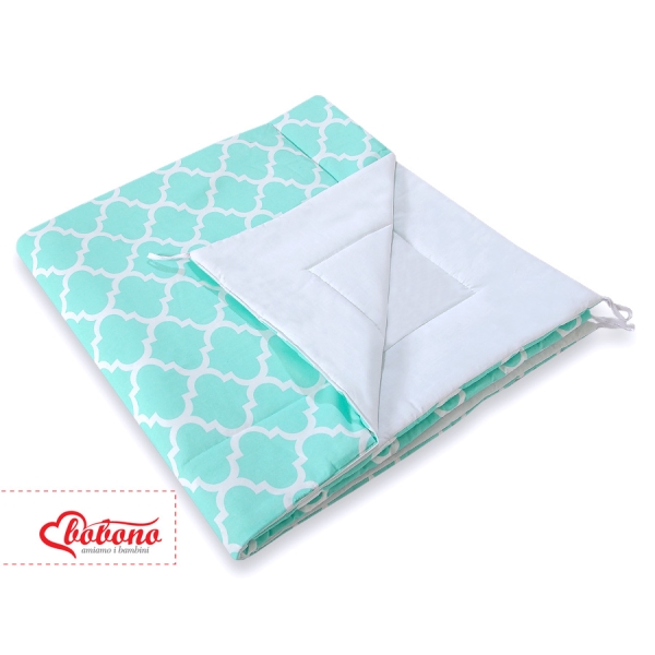 Tenda Teepee con Tappetino e Piume Decorative GRATIS! Menta Marocco