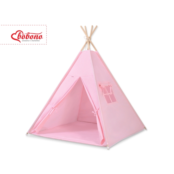 Tenda Teepee con Tappetino Rosa