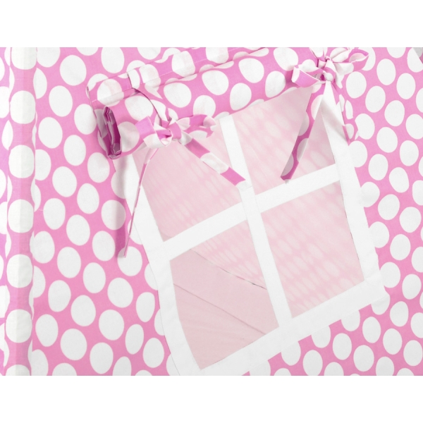 Tenda Teepee con Tappetino Rosa
