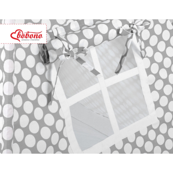 Tenda Teepee e Piume Decorative GRATIS! Grigio