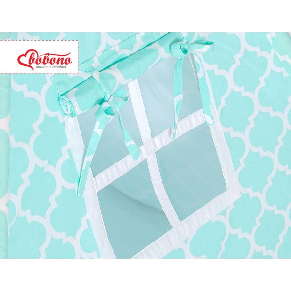 Tenda Teepee e Piume Decorative GRATIS! Menta Marocco