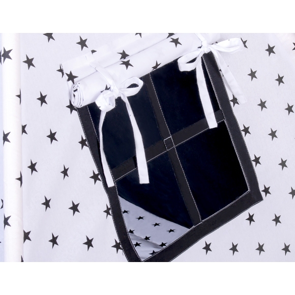Tenda Teepee e Piume Decorative GRATIS! Nero