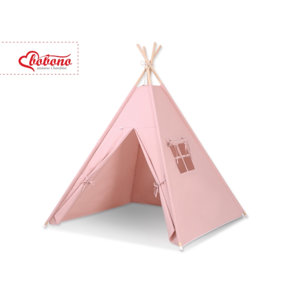 Tenda Teepee e Piume Decorative GRATIS! Rosa Scuro
