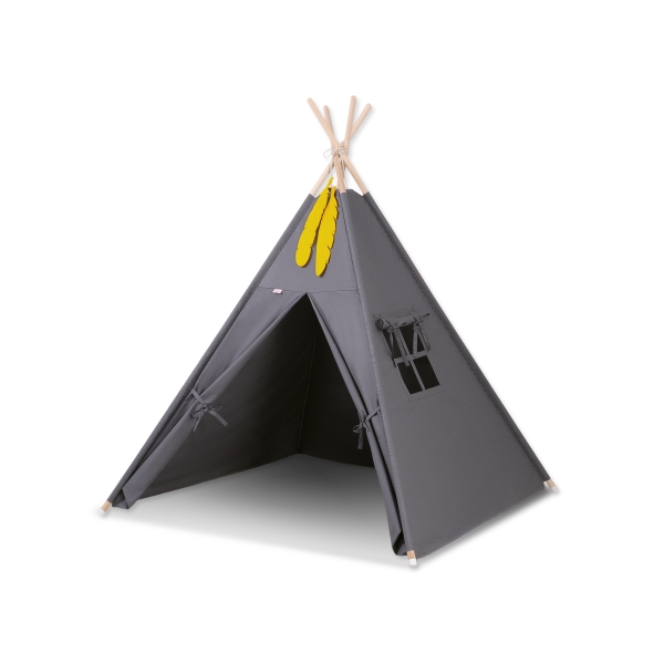 Tenda Teepee per Bambini Antracite
