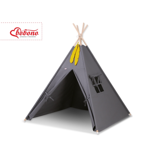 Tenda Teepee per Bambini Antracite