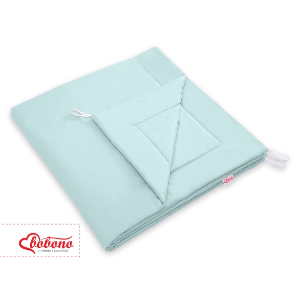 Tenda Teepee per Bambini con Tappetino e Set Cuscini Menta