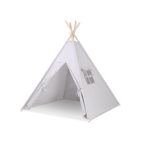 Tenda Teepee per Bambini Grigio