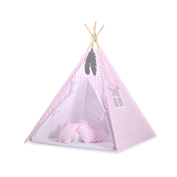Tenda Teepee Rosa Chevron