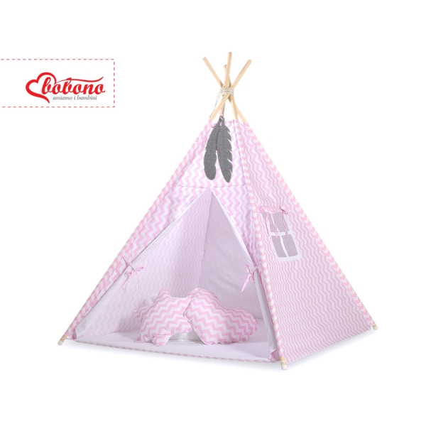 Tenda Teepee Rosa Chevron