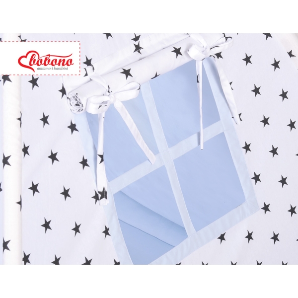 Tenda Wigwam per Bambino con Tappetino Blu