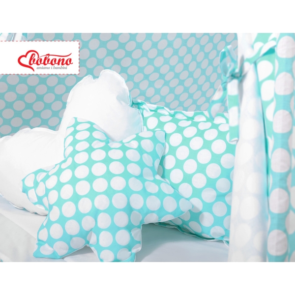 Tenda Wigwam per Bambino con Tappetino e Cuscini Turchese