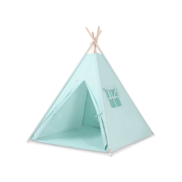 Tenda Wigwam per Bambino con Tappetino Menta