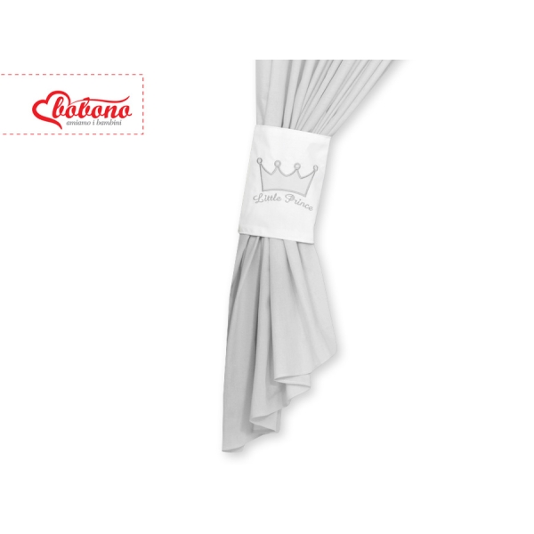 Tendaggio Cameretta di Bambini Grigio Little Prince/Princess
