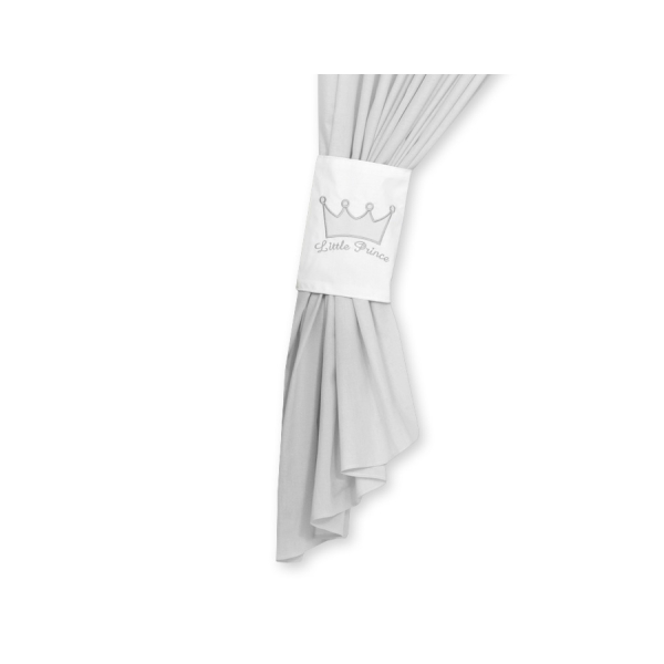 Tendaggio Cameretta di Bambini Grigio Little Prince/Princess