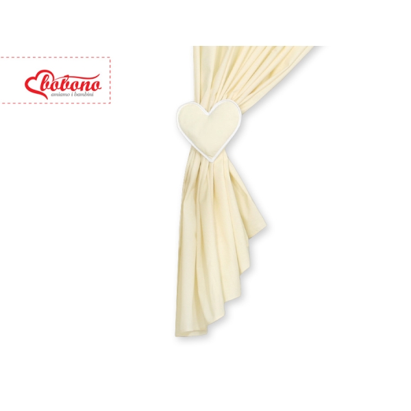 Tende per Cameretta Creme Cuori