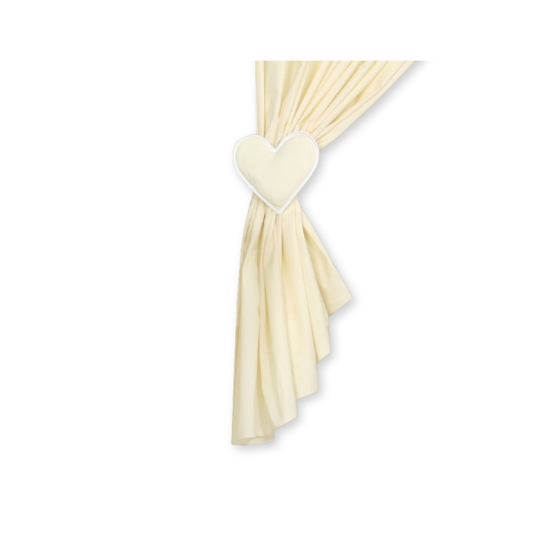 Tende per Cameretta Creme Cuori