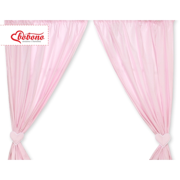 Tende per Cameretta Rosa Cuori