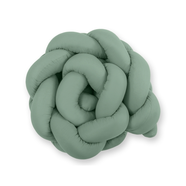 Treccia Paracolpi Culla Verde Pastello