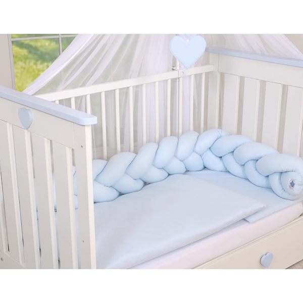 Treccia per Lettino 180cm Blu Ragazzo