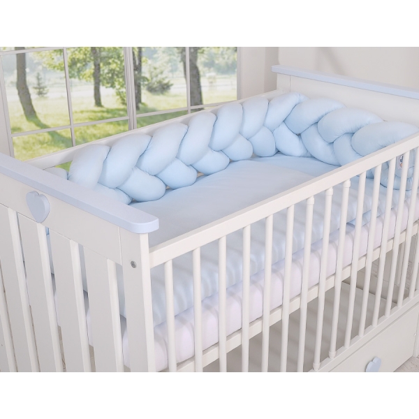 Treccia per Lettino 180cm Blu Ragazzo