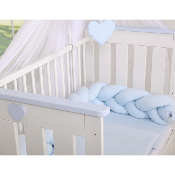Treccia per Lettino 180cm Blu Ragazzo