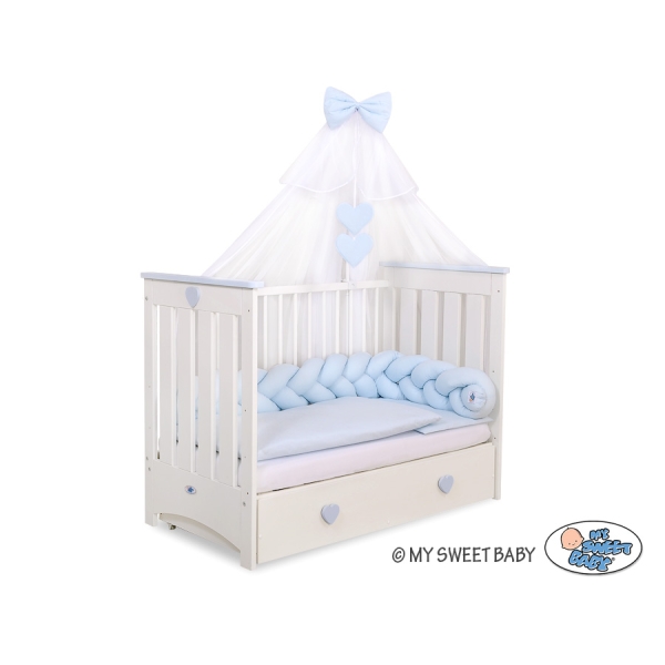 Treccia per Lettino 180cm Blu Ragazzo