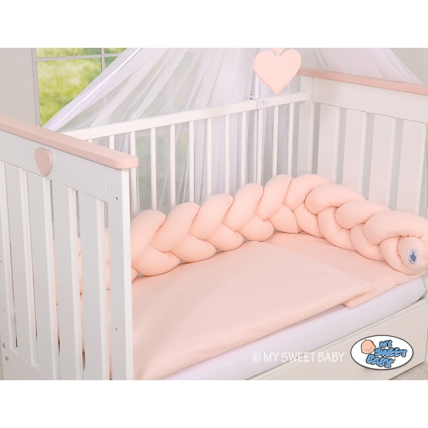 Treccia per Lettino 180cm Rosa Cipria