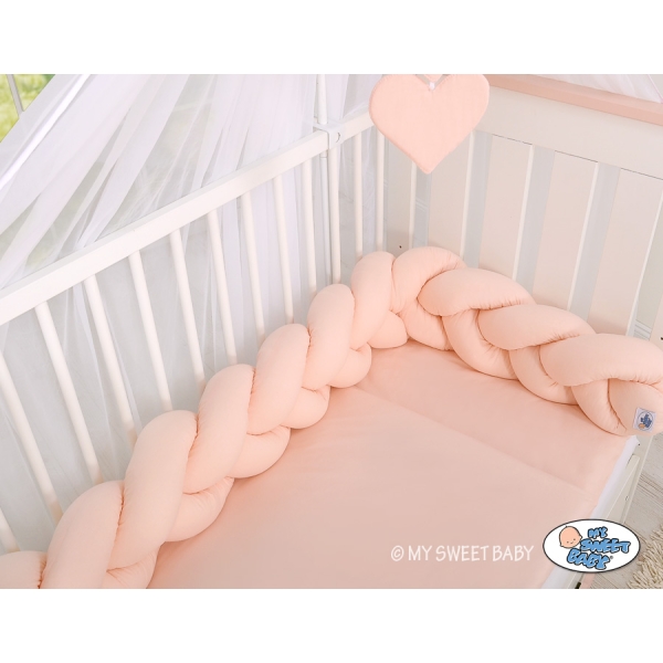 Treccia per Lettino 180cm Rosa Cipria