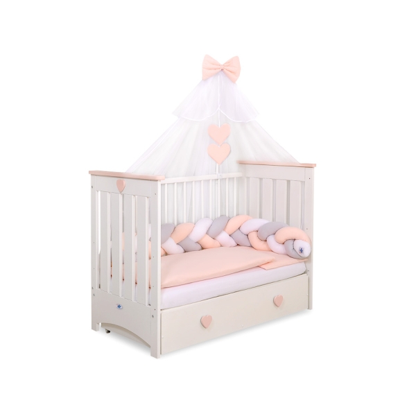Zanzariera per Lettino Neonato Beige Chiffon